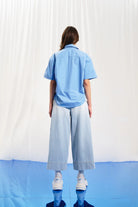 CAMISA VDR POPELINE COM ATILHOS LATERAIS - Carla Valente
