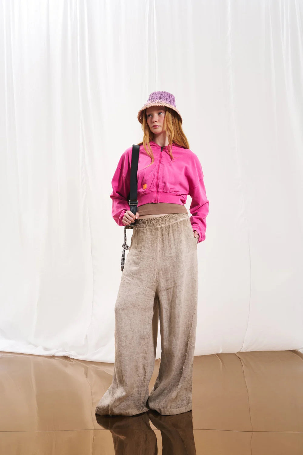 PANTALONA VDR WIDE LEG LINHO - Carla Valente