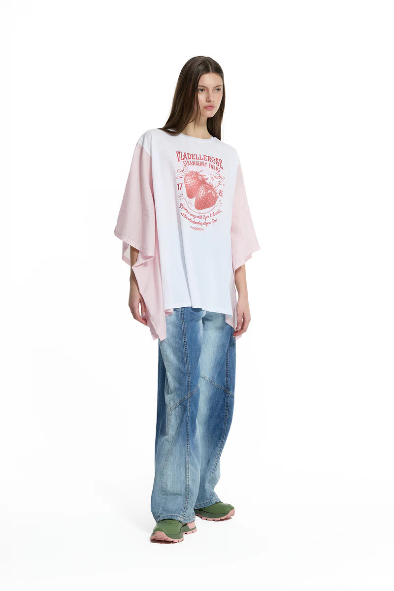 T-SHIRT VDR STRAWBERRY FIELDS - Carla Valente