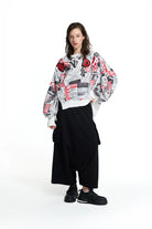 SWEATSHIRT VDR OVERSIZE ESTAMPA GAZETA - Carla Valente