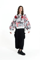 SWEATSHIRT VDR OVERSIZE ESTAMPA GAZETA - Carla Valente