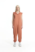 JUMPSUIT VDR MANGA CAVA COM CARAPUÇO - Carla Valente