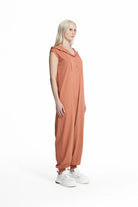 JUMPSUIT VDR MANGA CAVA COM CARAPUÇO - Carla Valente