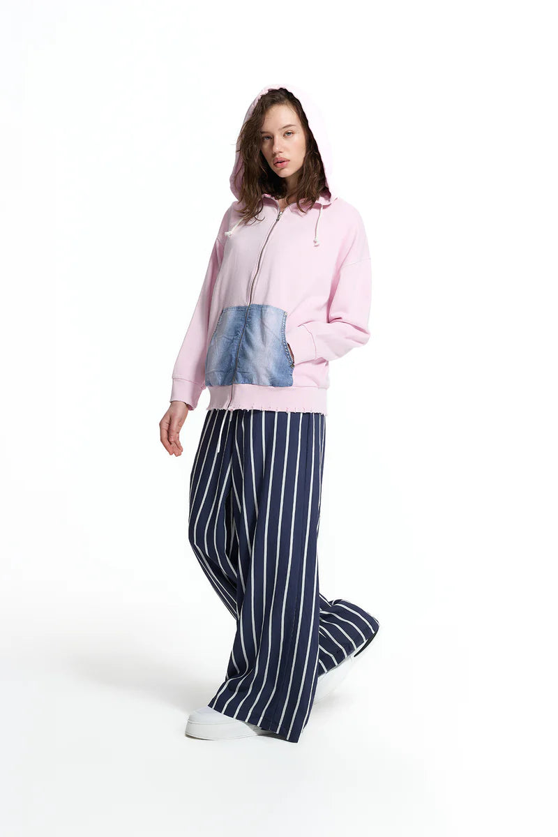 SWEATSHIRT VDR  COM BOLSOS CANGURU DE GANGA COM CARAPUÇO - Carla Valente