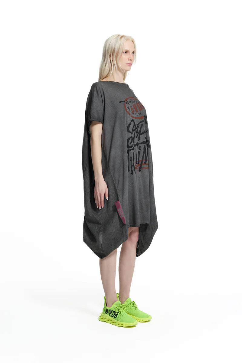 VESTIDO VDR OVERSIZE STOP EATING - Carla Valente