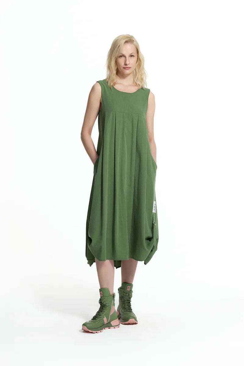 VESTIDO VDR MANGA CAVA ABALONADO DECOTE PREFUNDO NAS COSTAS - Carla Valente