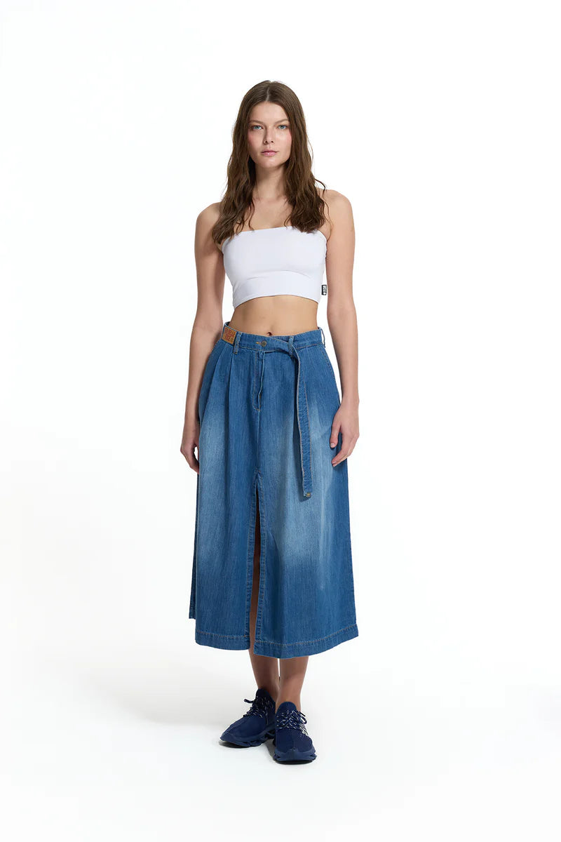 SAIA VDR ESTILO PANTALONA COM CINTO - Carla Valente