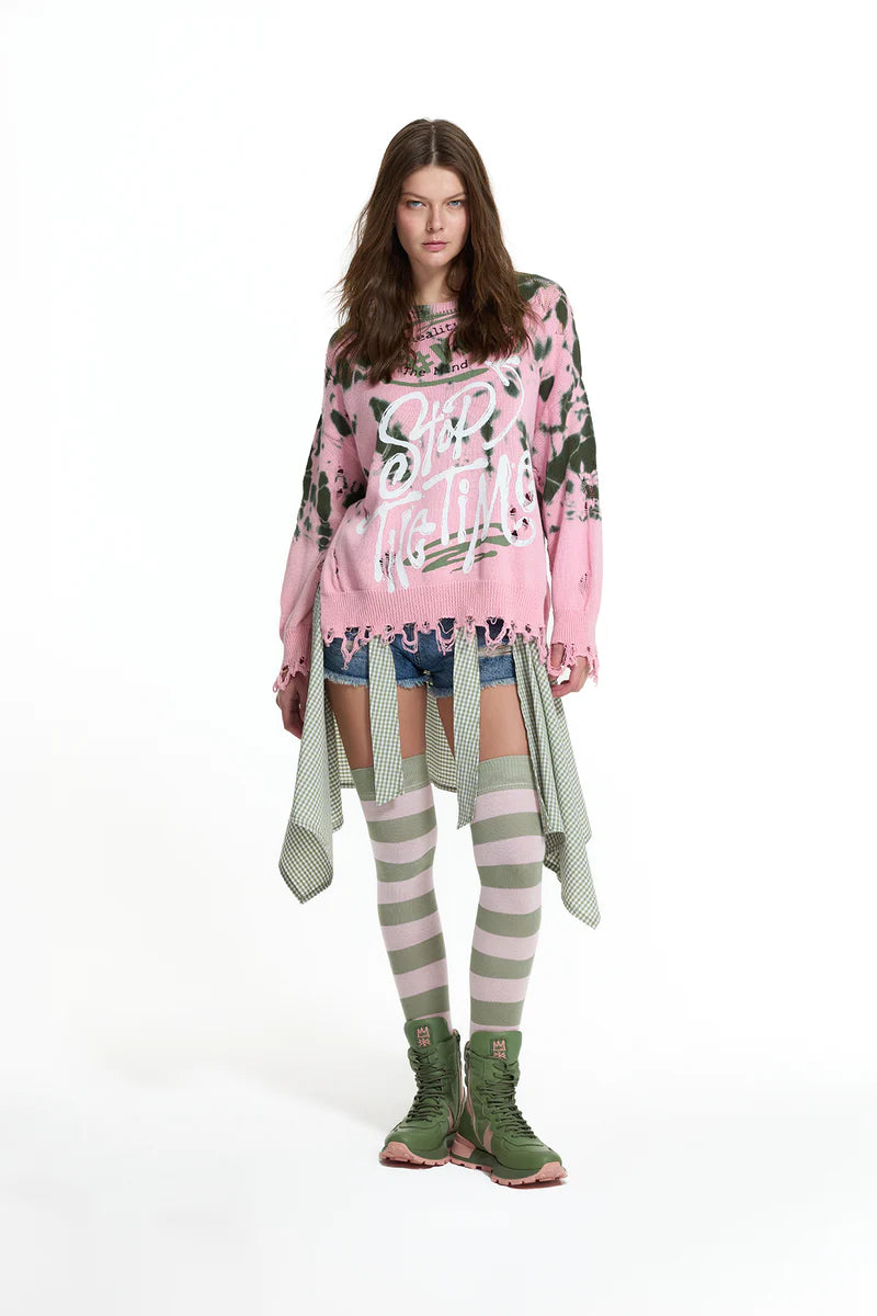 CAMISOLA VDR DE MALA MALHADA STOP THE TIME - Carla Valente