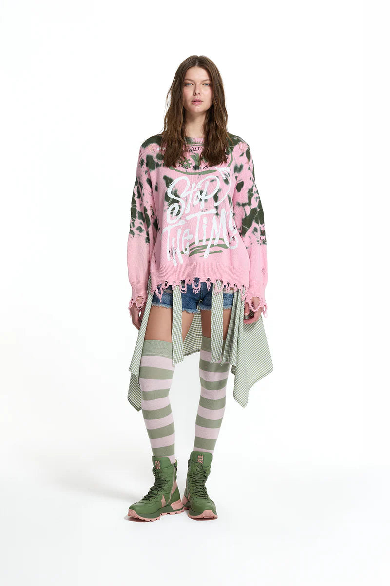 CAMISOLA VDR DE MALA MALHADA STOP THE TIME - Carla Valente