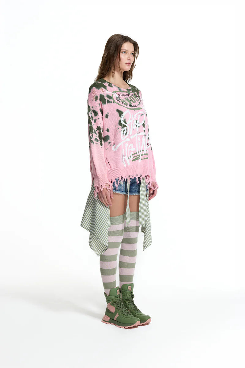 CAMISOLA VDR DE MALA MALHADA STOP THE TIME - Carla Valente