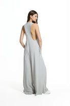 JUMPSUIT VDR  WIDE LEG MANGA CAVA - Carla Valente