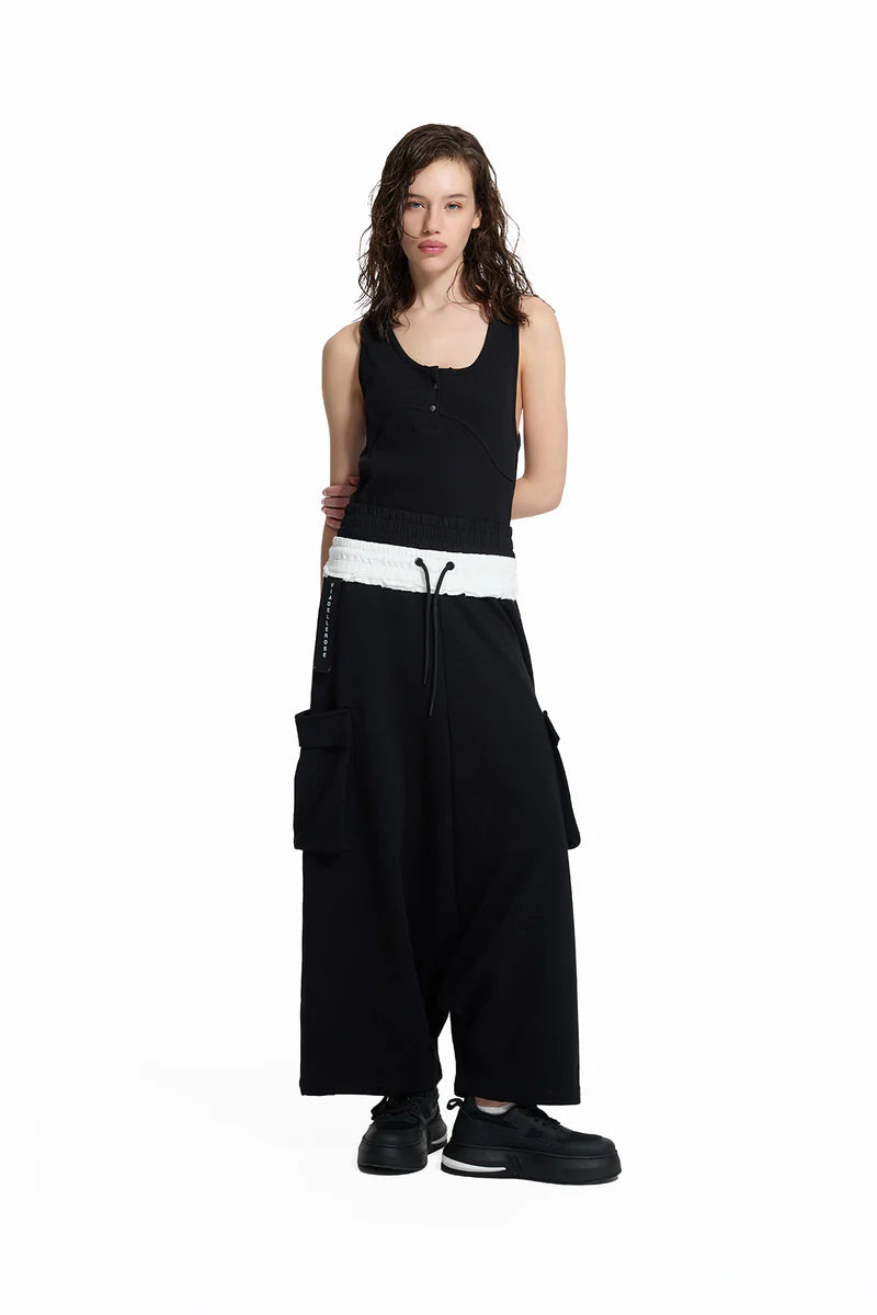 CALÇA VDR CARGO SILHUETA HAREM - Carla Valente
