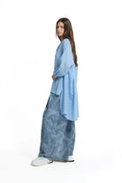 CAMISA VDR FLUÍDA COM RABONA - Carla Valente