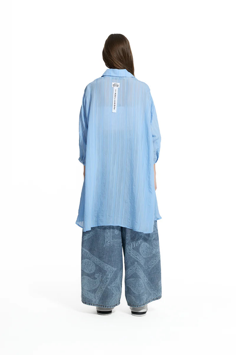 CAMISA VDR FLUÍDA COM RABONA - Carla Valente