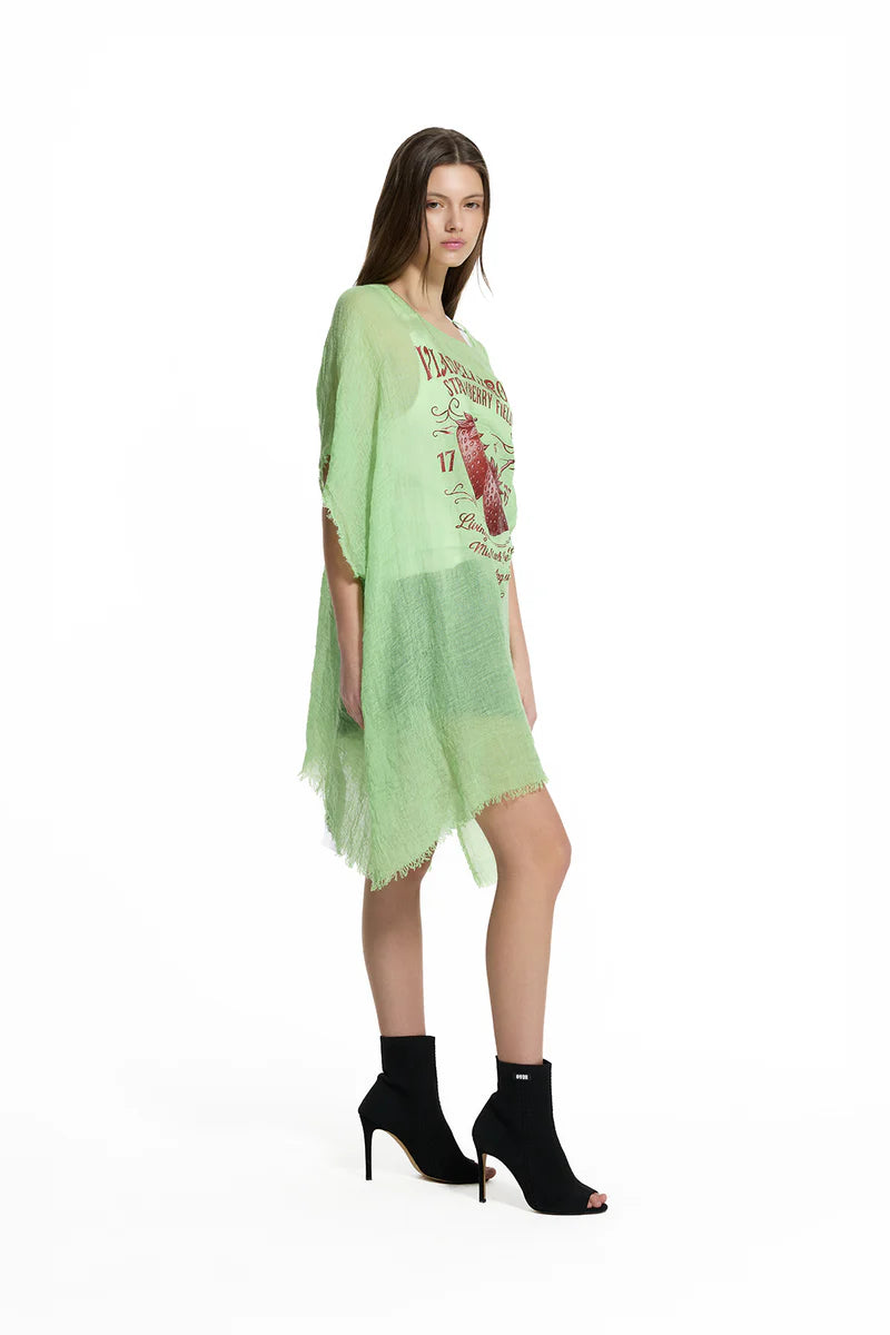 PAREO VDR LONG MANGA KIMONO STRAWBERRY FIELDS - Carla Valente