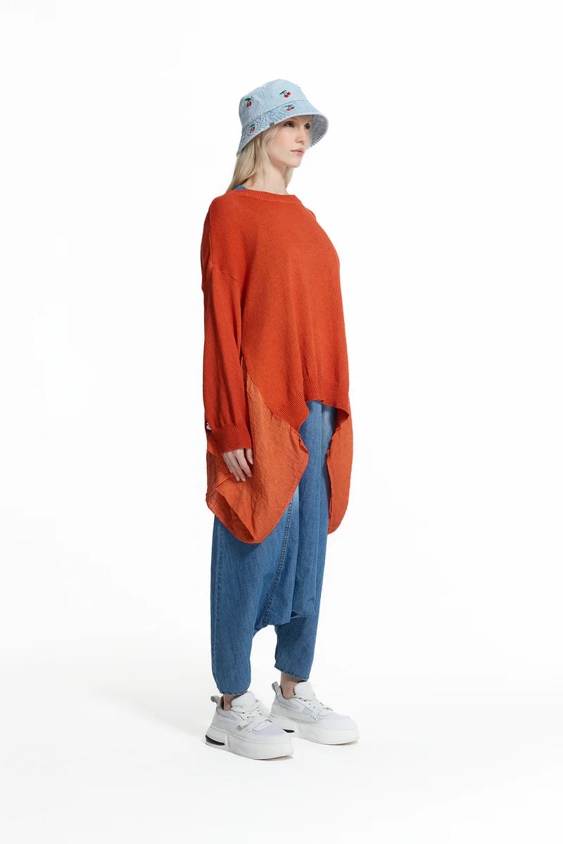 CAMISOLA VDR DE MALHA  ASSIMÉTRICA COM S - Carla Valente