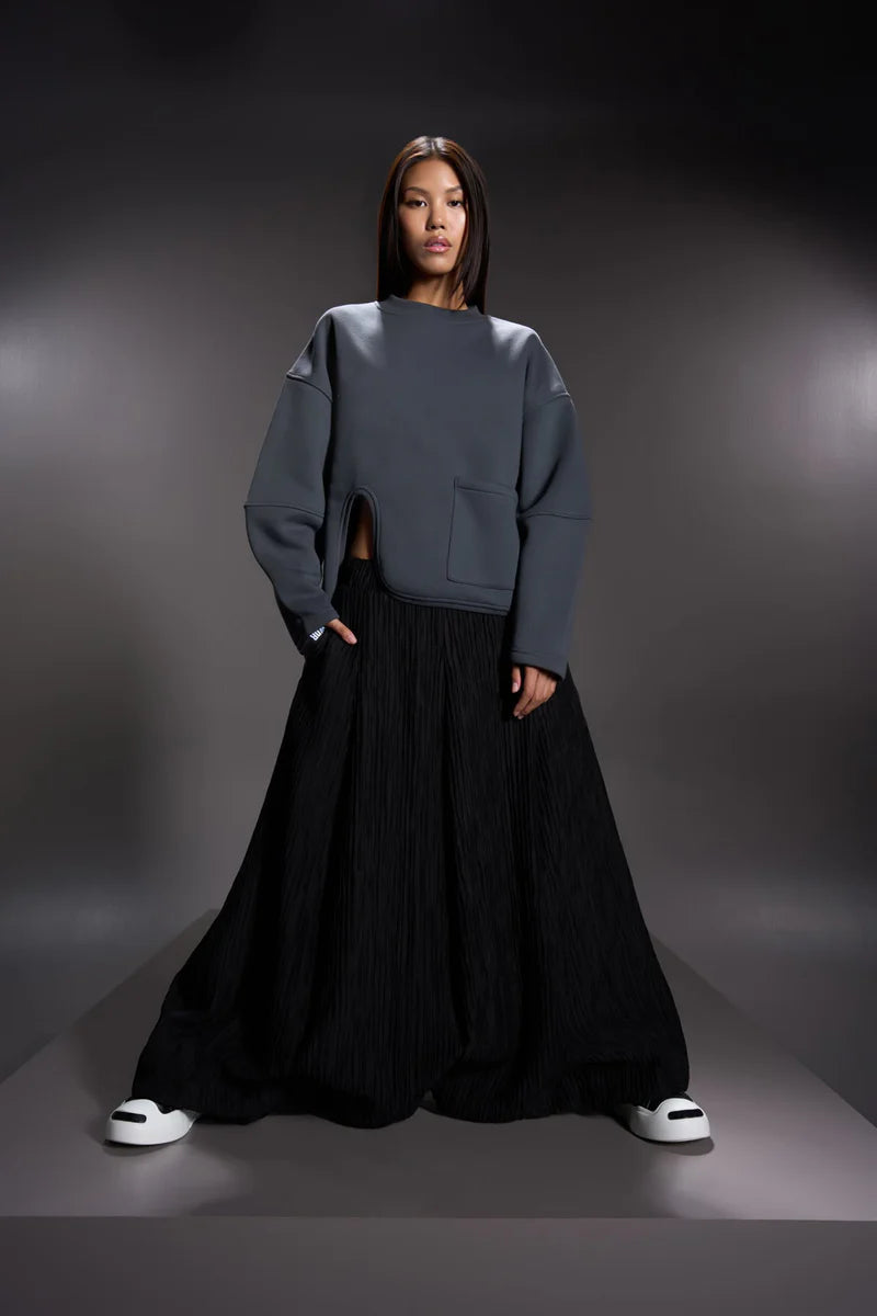 SWEATSHIRT VDR FELPA BOLSO LATERAL - Carla Valente