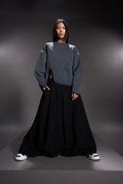 SWEATSHIRT VDR FELPA BOLSO LATERAL - Carla Valente