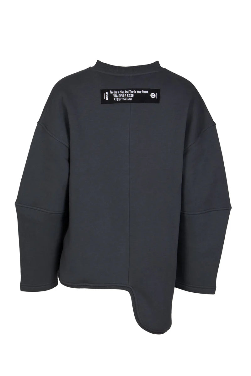 SWEATSHIRT VDR FELPA BOLSO LATERAL - Carla Valente