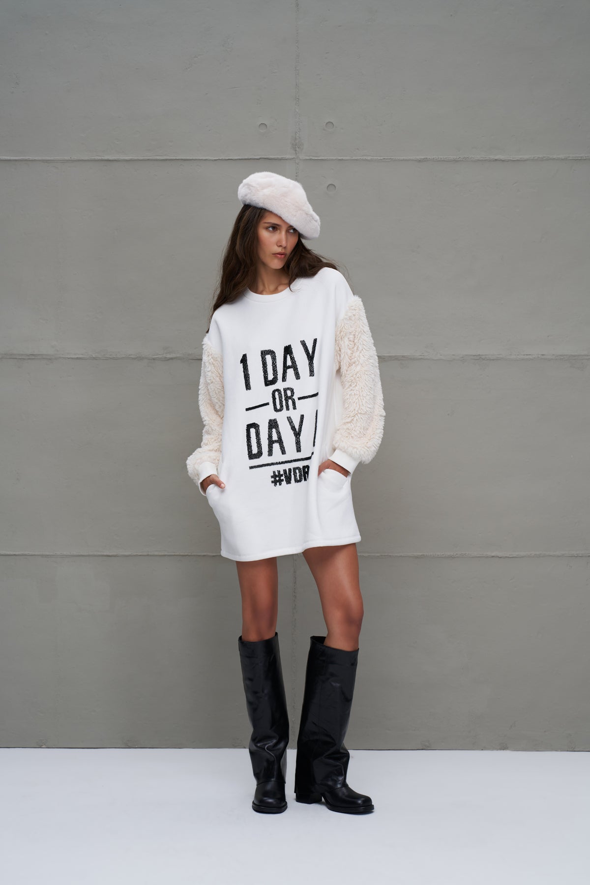 VESTIDO VDR MANGA COMPRIDA 1DAY OR DAY ONE - Carla Valente