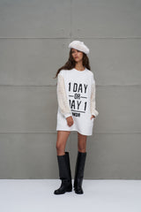 VESTIDO VDR MANGA COMPRIDA 1DAY OR DAY ONE - Carla Valente