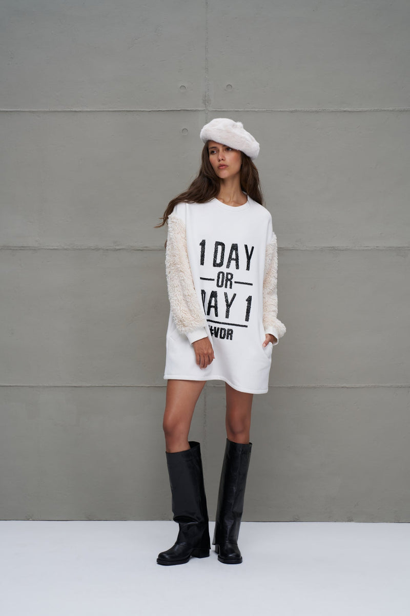 VESTIDO VDR MANGA COMPRIDA 1DAY OR DAY ONE - Carla Valente