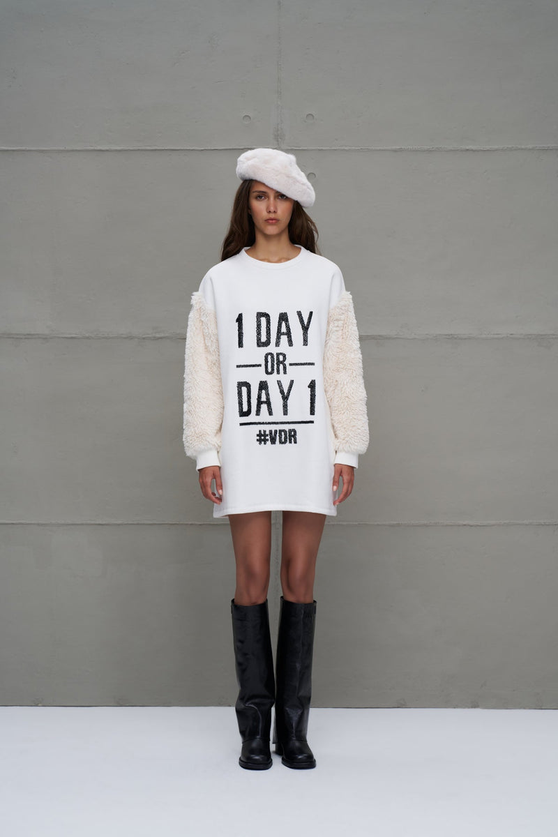 VESTIDO VDR MANGA COMPRIDA 1DAY OR DAY ONE - Carla Valente