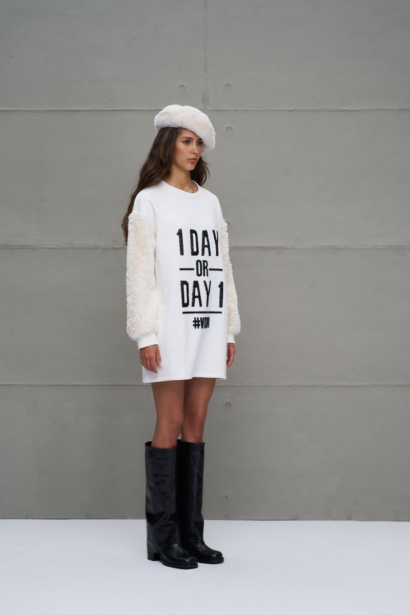 VESTIDO VDR MANGA COMPRIDA 1DAY OR DAY ONE - Carla Valente