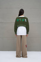 SWEATSHIRT VDR CROPPED ANIMAL PRINT - Carla Valente