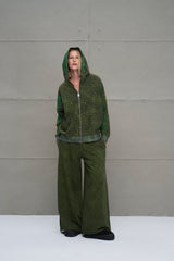 CALÇAS VDR WIDE LEG ESTAMPADAS ANML PRIT - Carla Valente