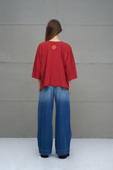 T-SHIRT VDR OVERSIZED  “BE FREE LET’S BE - Carla Valente