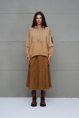 SWEATSHIRT VDR OVERSIZE CAPUZ EMBLEMA - Carla Valente