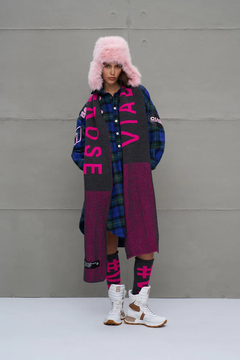 CACHECOL VDR LONGO BORDADO - Carla Valente