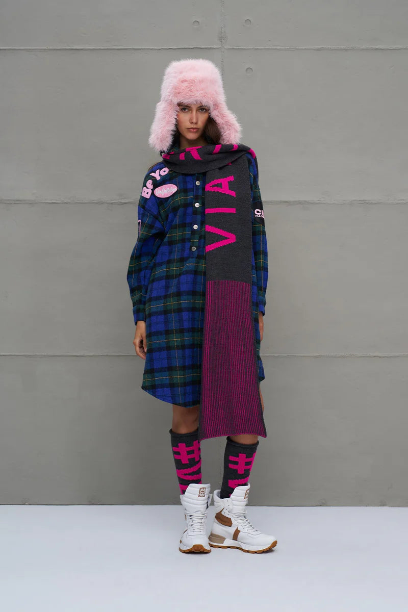 CACHECOL VDR LONGO BORDADO - Carla Valente