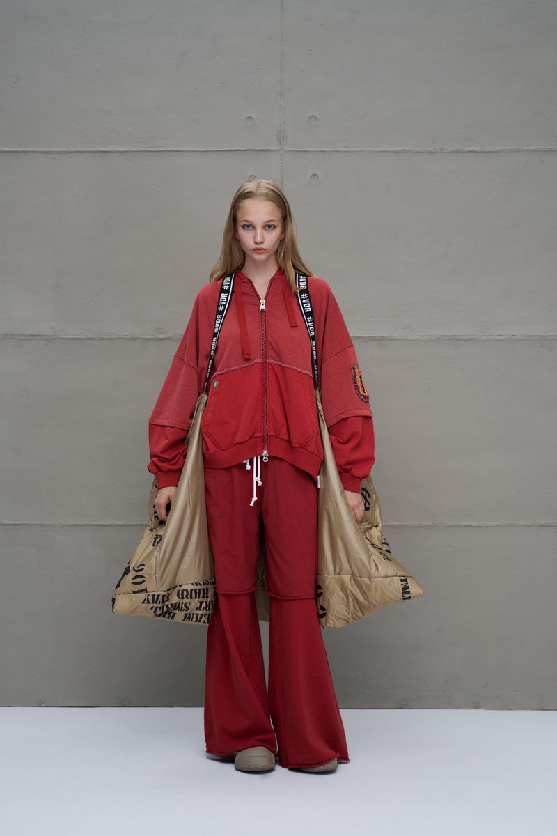 CASACO VDR LONGO OVERSIZE PADRÃO LETRAS - Carla Valente