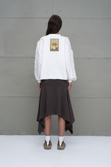 SWEATSHIRT VDR FAUX FUR ESTAMPA E FUROS - Carla Valente