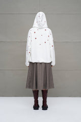 SWEATSHIRT VDR ROSAS CAPUZ - Carla Valente