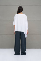 CALÇA VDR CINTA SUBIDA OVERSIZE - Carla Valente