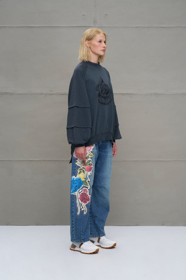 SWEATSHIRT VDR FLOR - Carla Valente