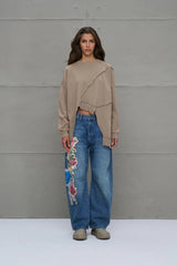 SWEATSHIRT VDR FLORAL - Carla Valente