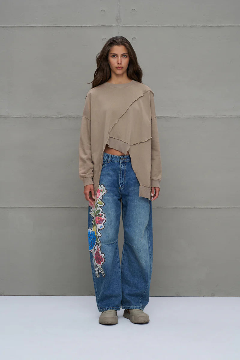 SWEATSHIRT VDR FLORAL - Carla Valente