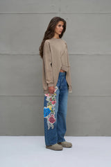 SWEATSHIRT VDR FLORAL - Carla Valente
