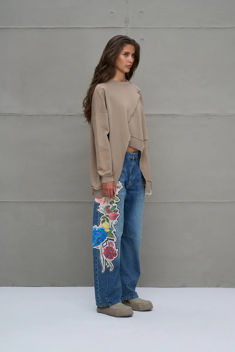 SWEATSHIRT VDR FLORAL - Carla Valente