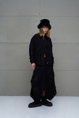 CAMISA VDR FRANJA SEMI-TRANSLUCIDA - Carla Valente