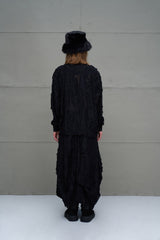 CAMISA VDR FRANJA SEMI-TRANSLUCIDA - Carla Valente