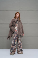 CASACO VDR FAKE FUR ASSIMETRICO - Carla Valente