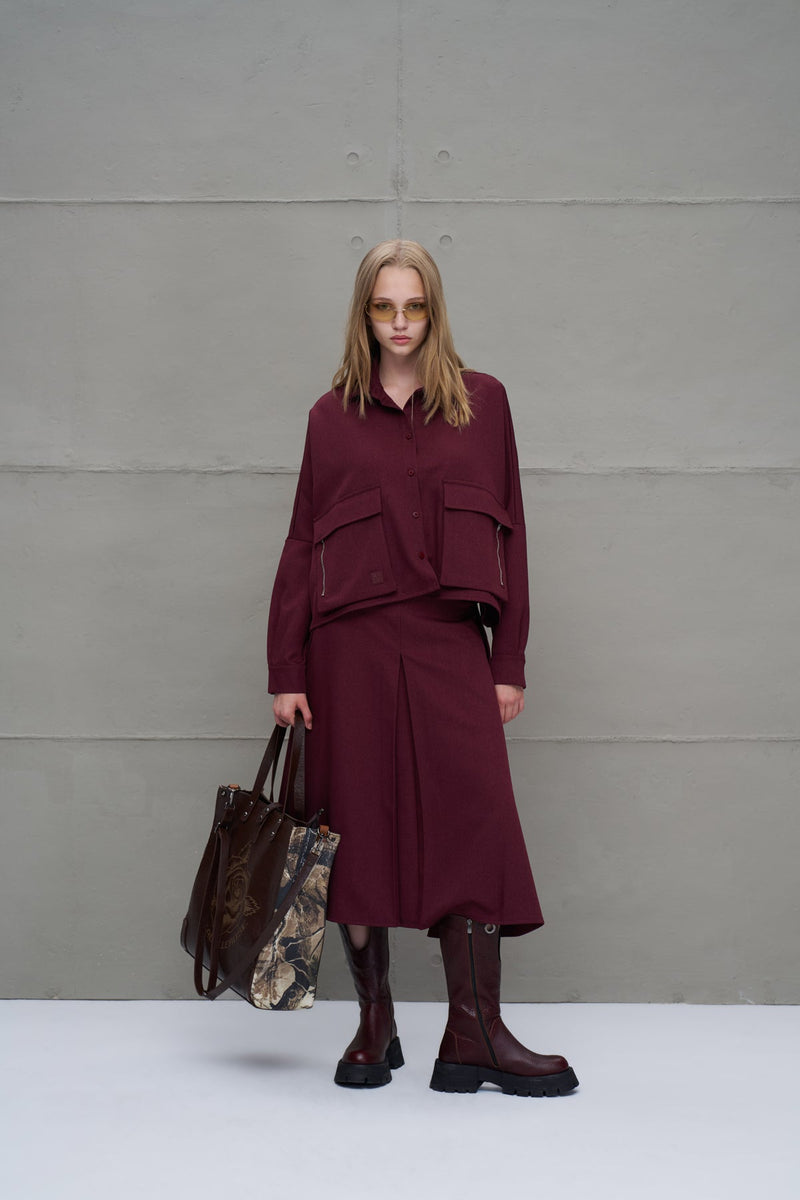 CAMISA VDR BOLSOS C/ FECHO - Carla Valente