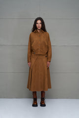 CAMISA VDR EM FELPA COM CORTE CURTO - Carla Valente