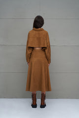 CAMISA VDR EM FELPA COM CORTE CURTO - Carla Valente