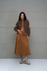 SAIA VDR EM FELPA COM CORTE ENVELOPE - Carla Valente